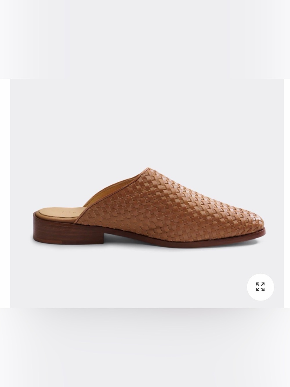 Nisolo Ama Woven Mule Leather Mule Slip-On in Brown - Size 8.5 - Picture 2 of 13